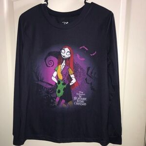 Disney Kids Nightmare Before Christmas Long Sleeve Shirt - Black